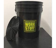 WORK STUFF Detailing Bucket Black - RINSE + Separator