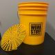 WORK STUFF Detailing Bucket Yellow - WASH + Separator žltý