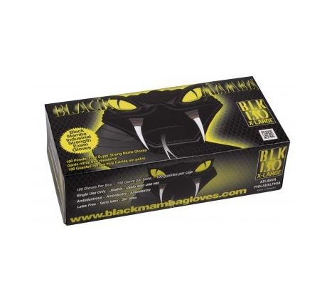 Black Mamba Nitrile Gloves L - 5 párov v balení