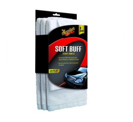 Meguiar's Soft Buff Super Terry Towel - 3ks