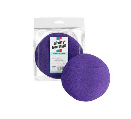 Shiny Garage Purple Pocket Microfiber Applicator